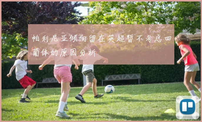 帕利尼亚倾向留在英超暂不考虑回葡体的原因分析